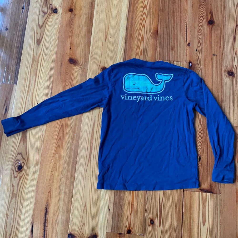 Vineyard Vines Long sleeve football whale tee